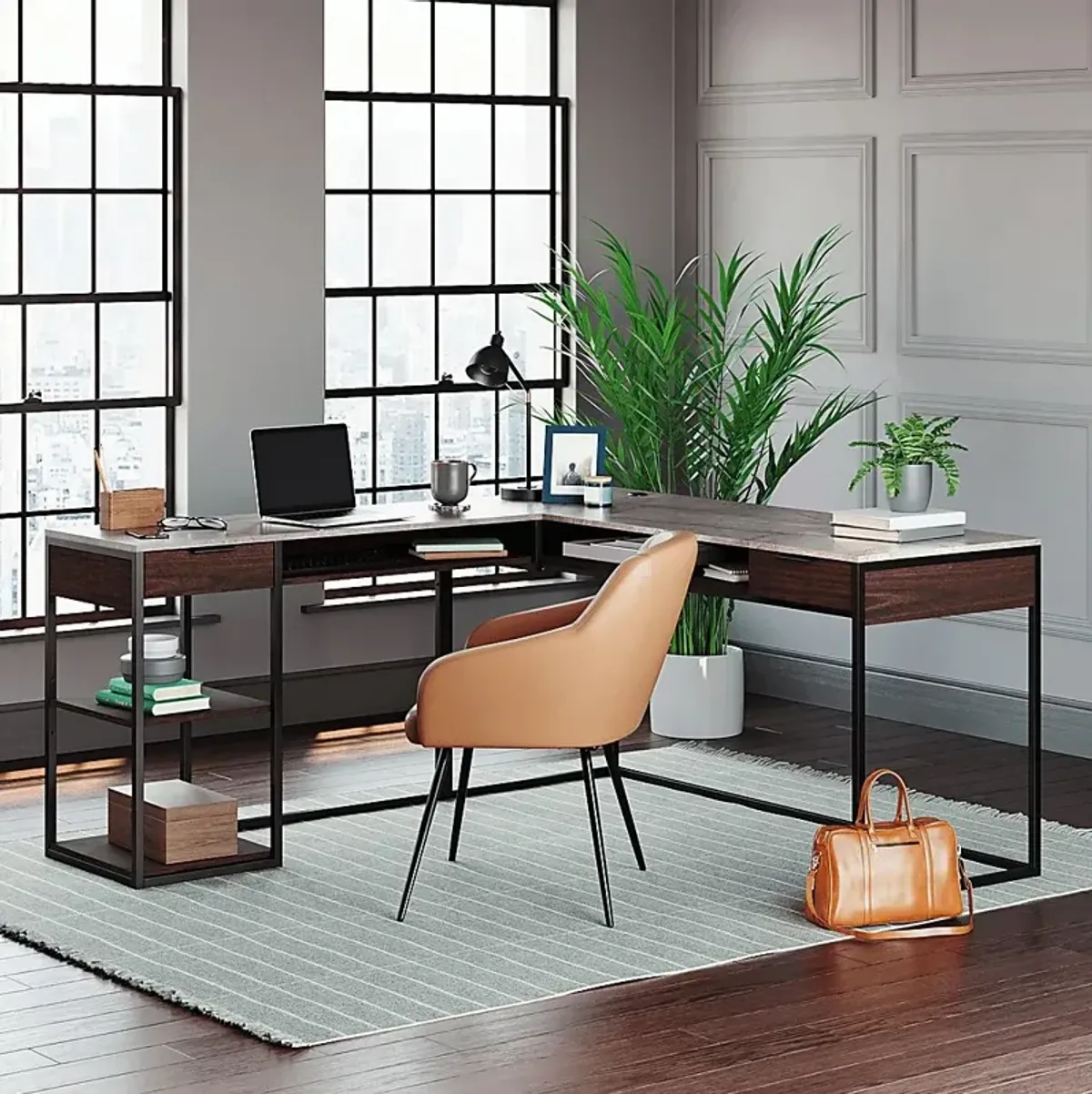 Addenda Brown Desk