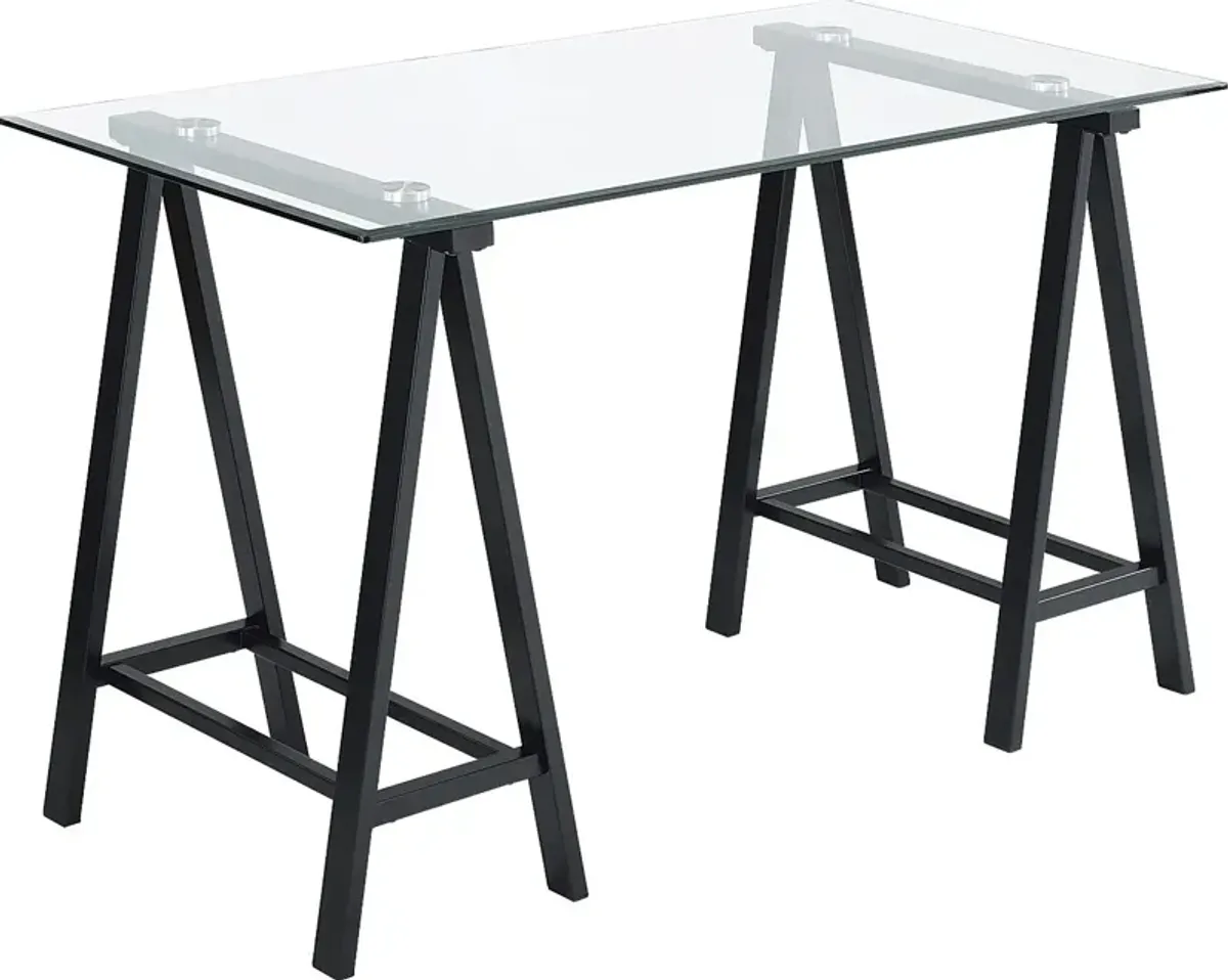 Lymenta Black Desk