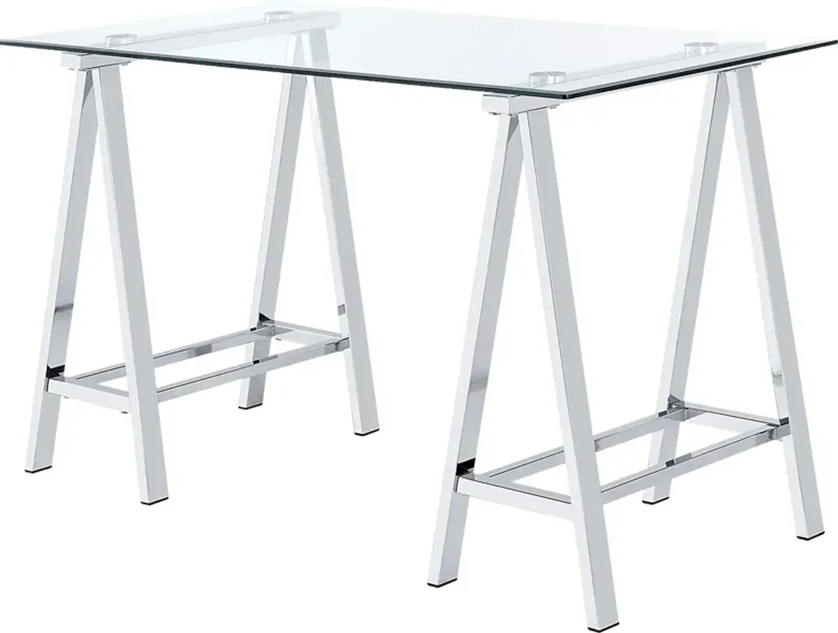 Lymenta Gray Desk