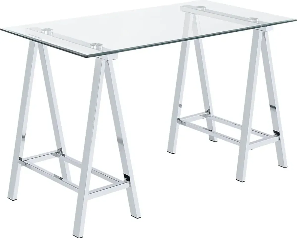 Lymenta Gray Desk