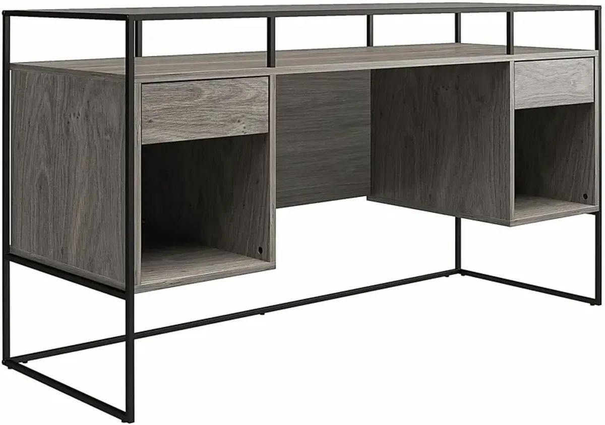 Carizzo Gray Desk