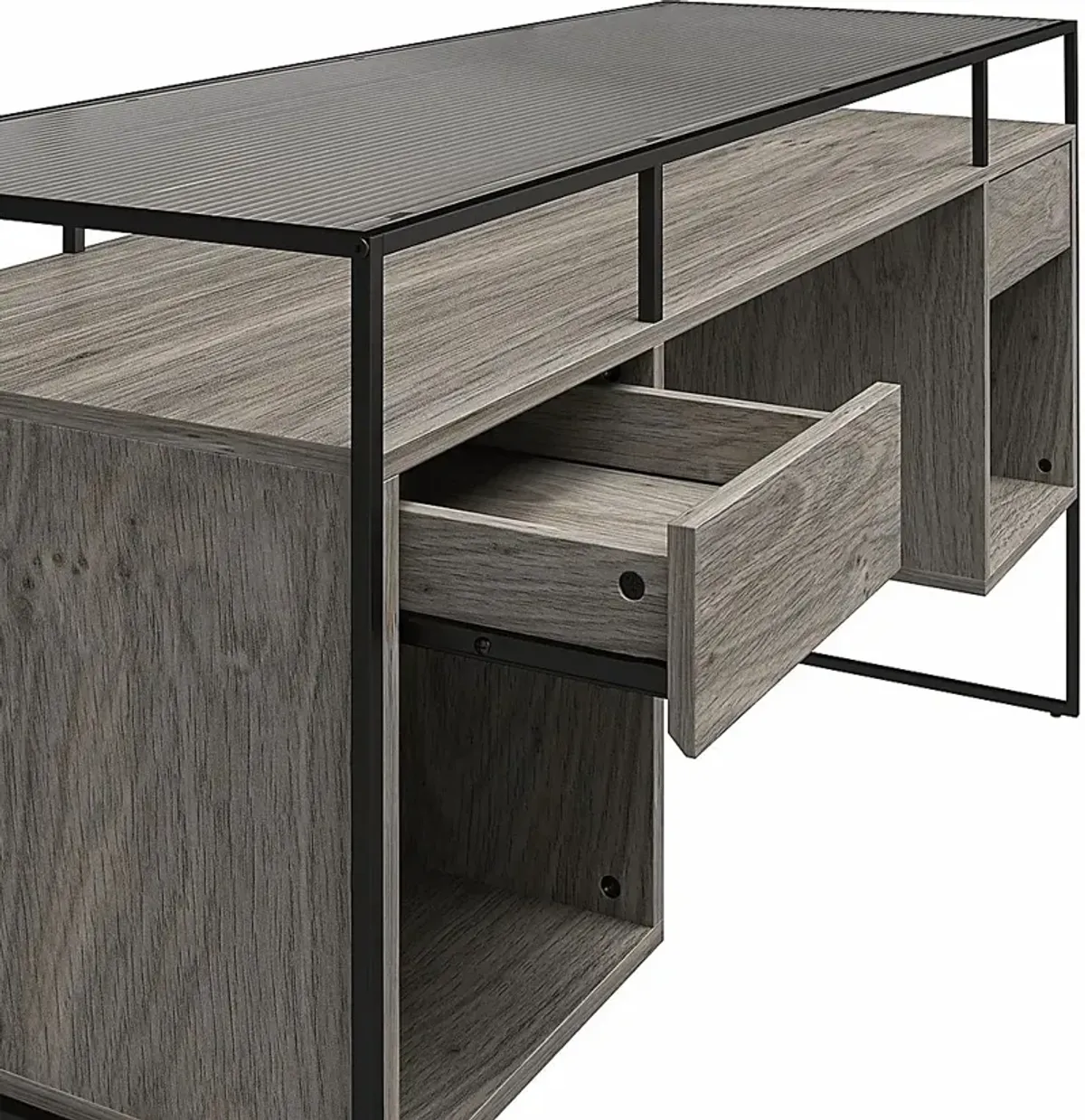 Carizzo Gray Desk