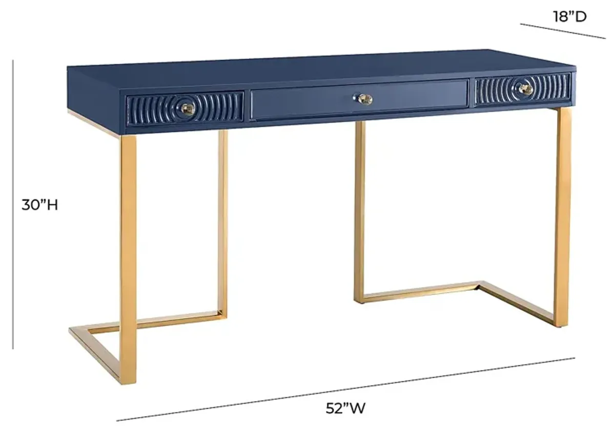 Jenella Blue Desk