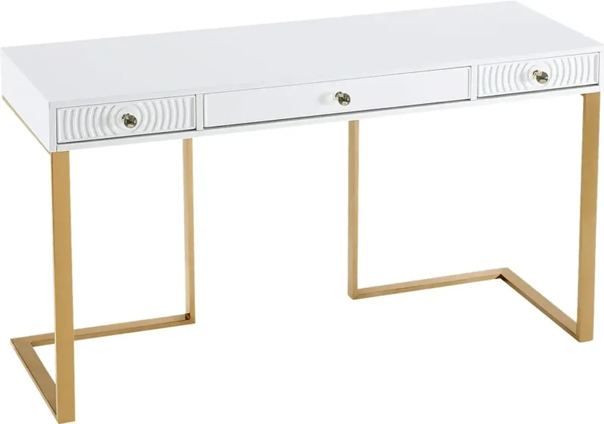 Jenella White Desk