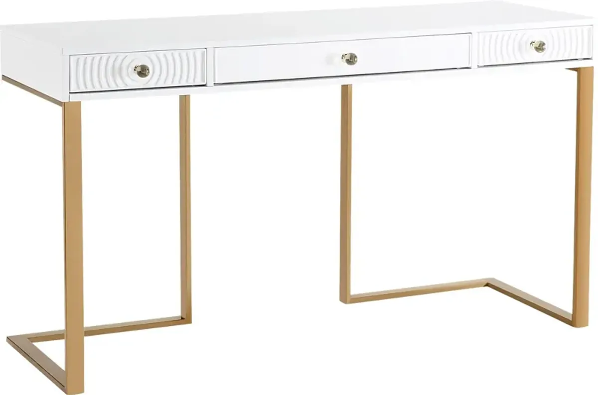 Jenella White Desk