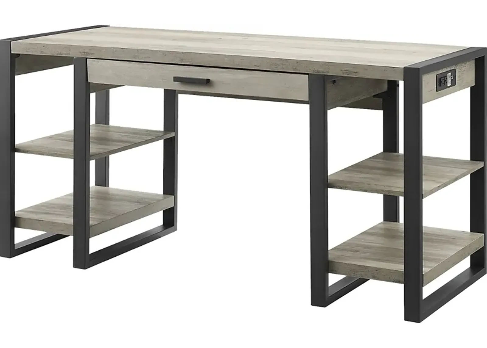 Donnefield Gray Desk