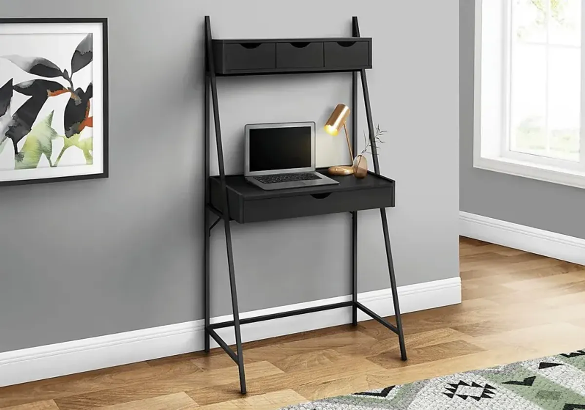 Hanoverway Black Desk