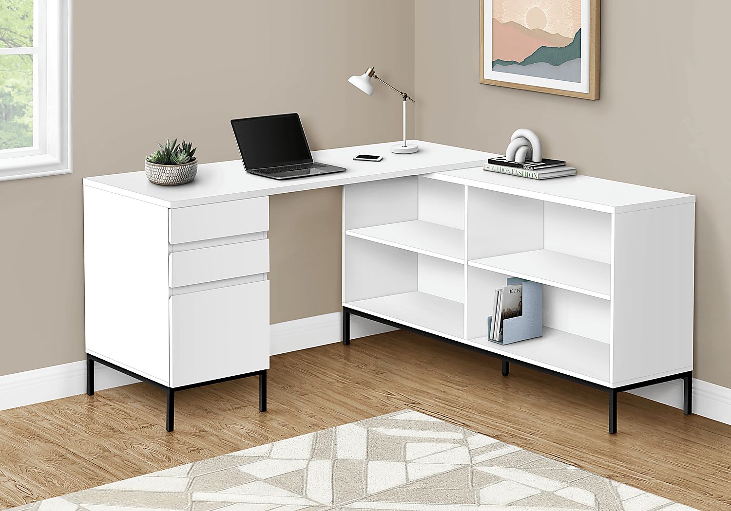 Wandsworth White Desk