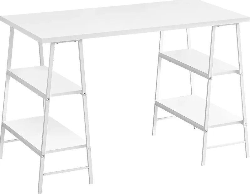 Aldersmeade White Desk