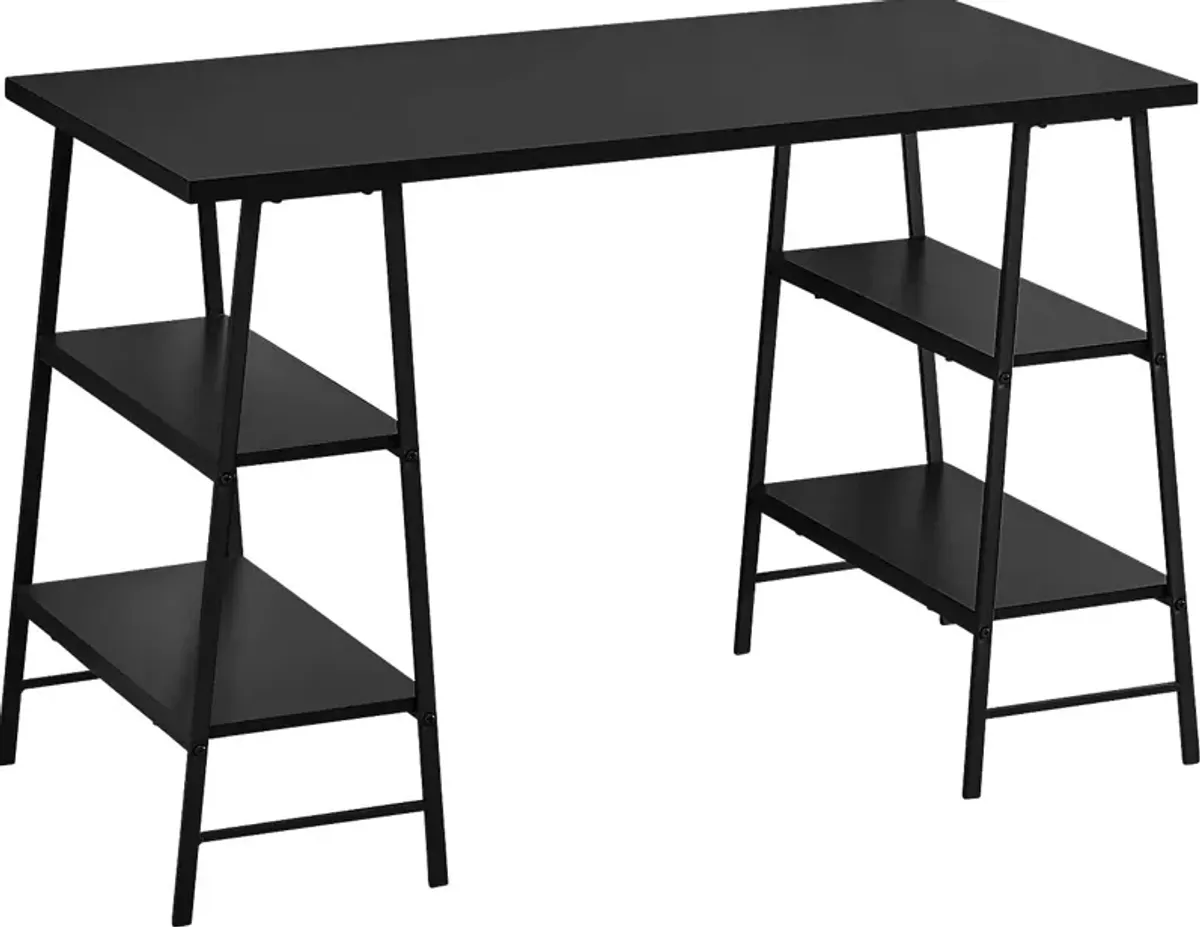 Aldersmeade Black Desk