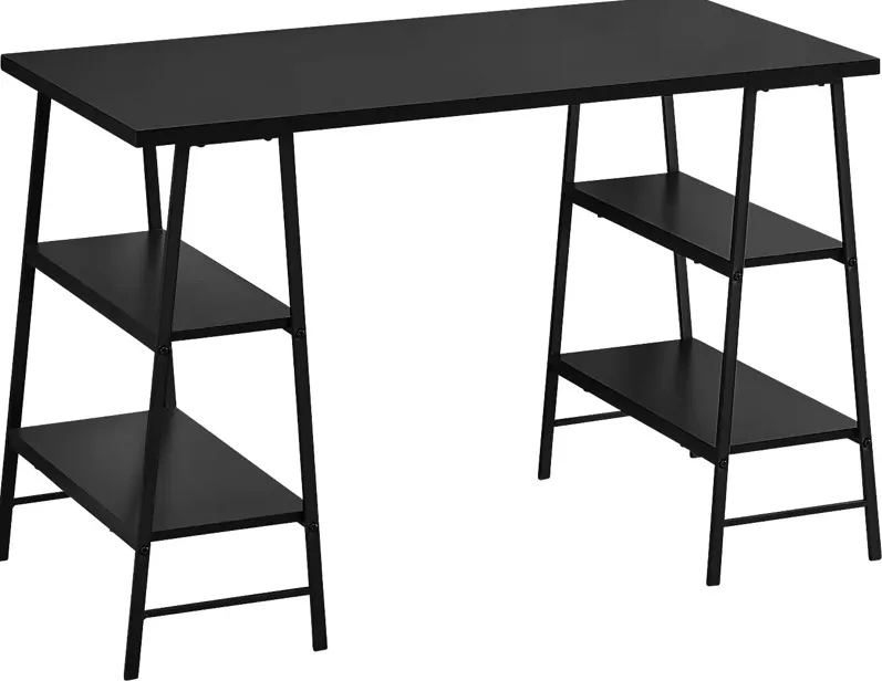 Aldersmeade Black Desk