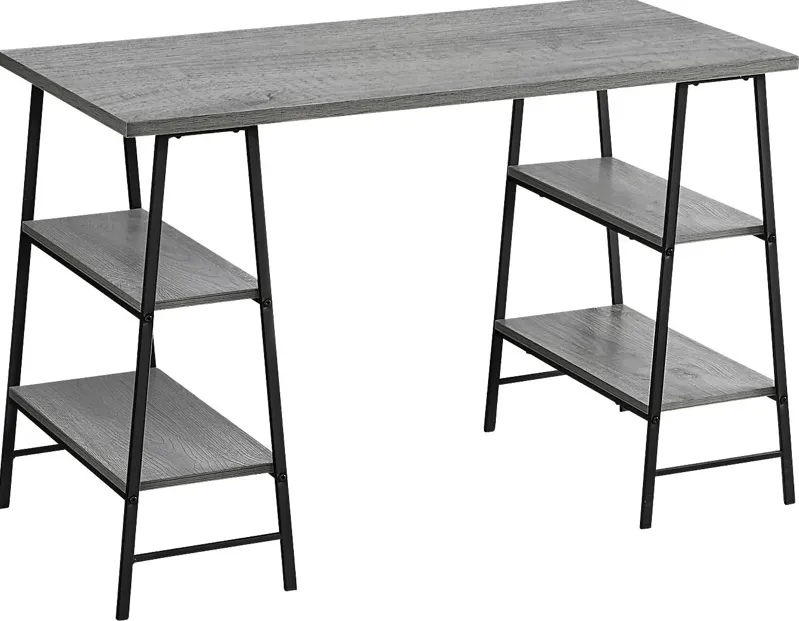Alderseade Gray Desk