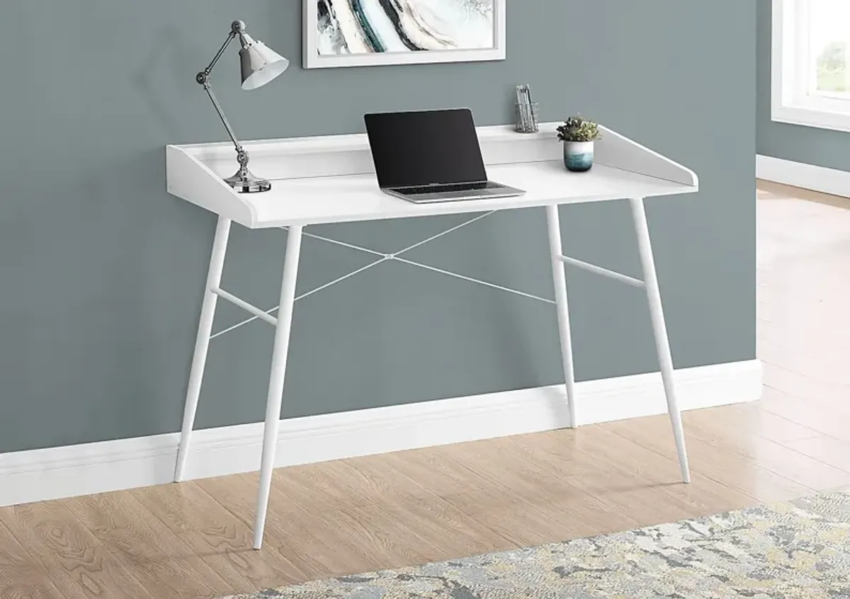 Lambright White Desk