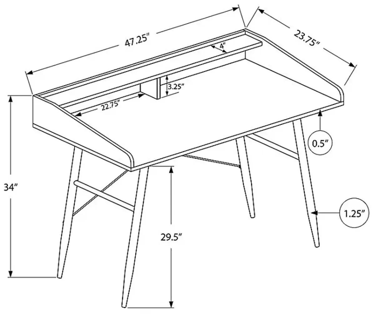 Lambright Stone Desk