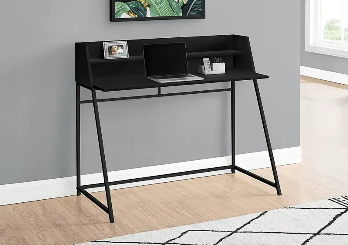 Minkler Black Desk