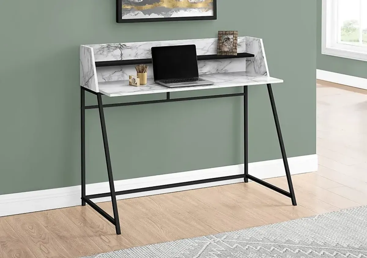 Minkler Marble Desk