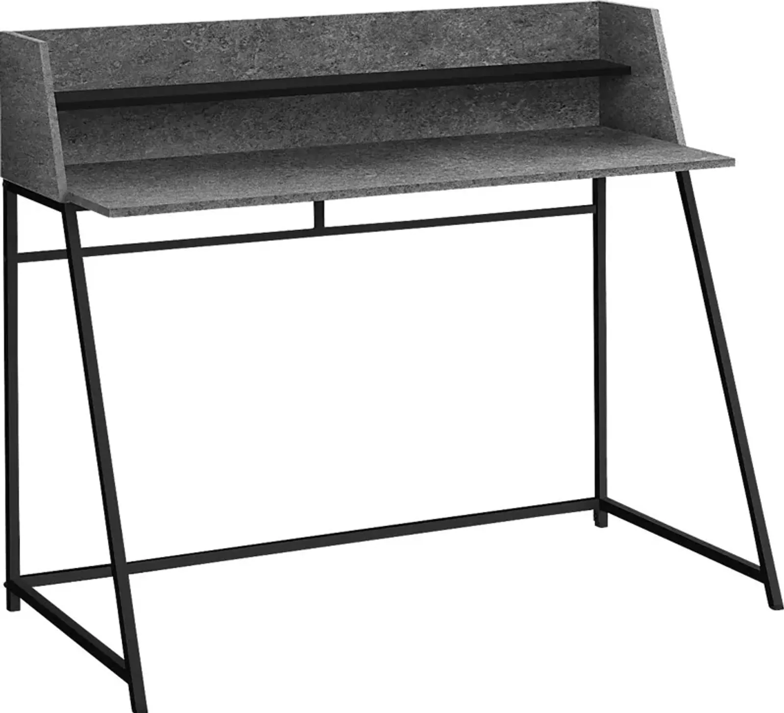 Minkler Dark Gray Desk