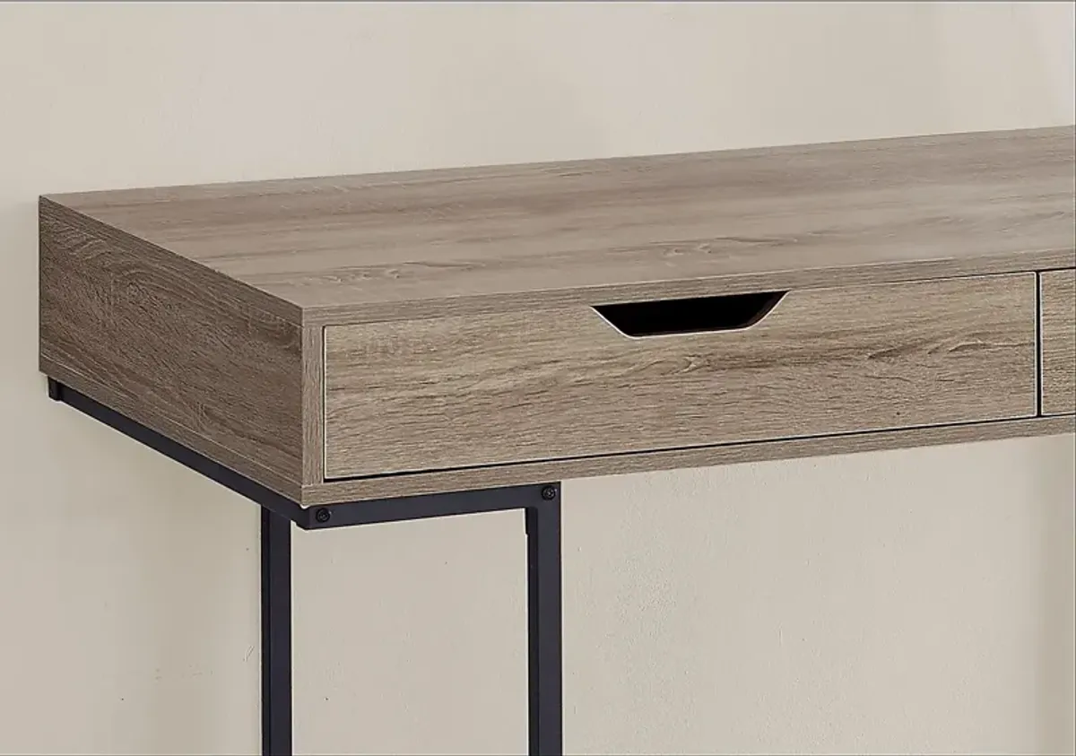 Rockmart Taupe Desk