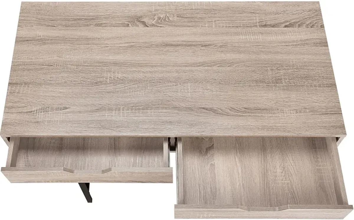 Rockmart Taupe Desk