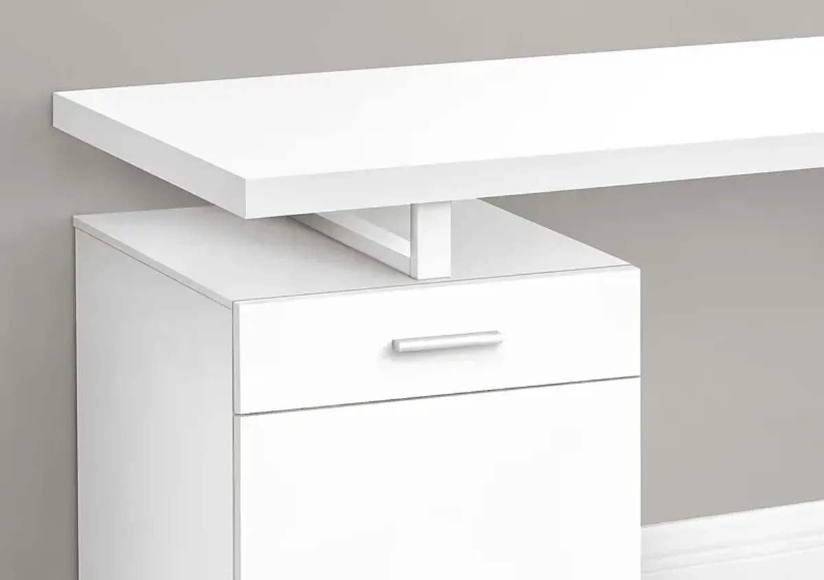 Washita White Desk