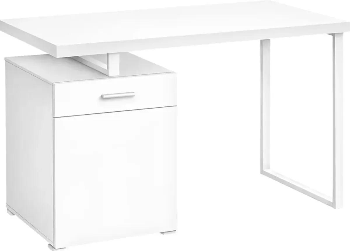 Washita White Desk