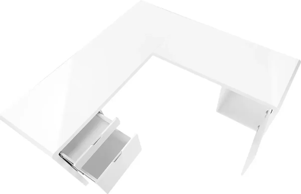 Ashcrest White Desk