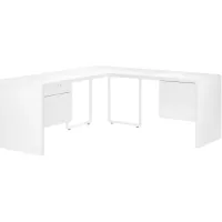 Ashcrest White Desk