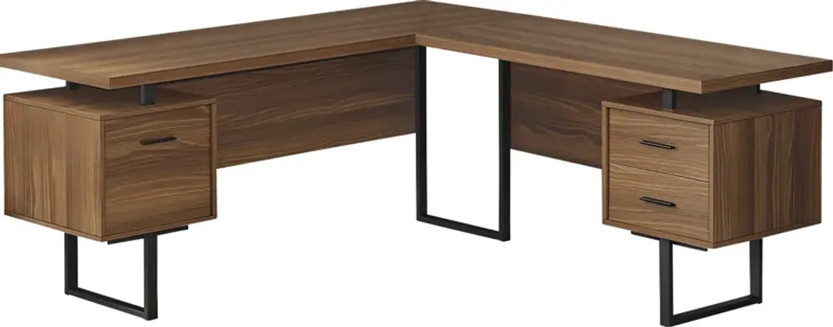 Halladay Walnut Desk