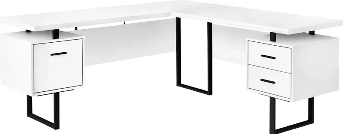 Ammonett White Desk