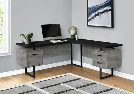 Ammonett Gray Desk