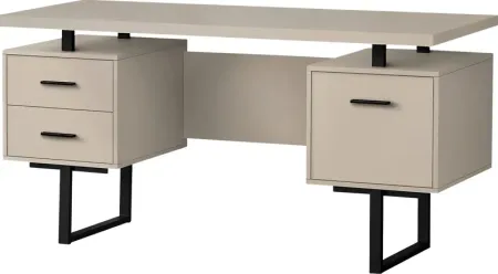 Billingsly Taupe Desk