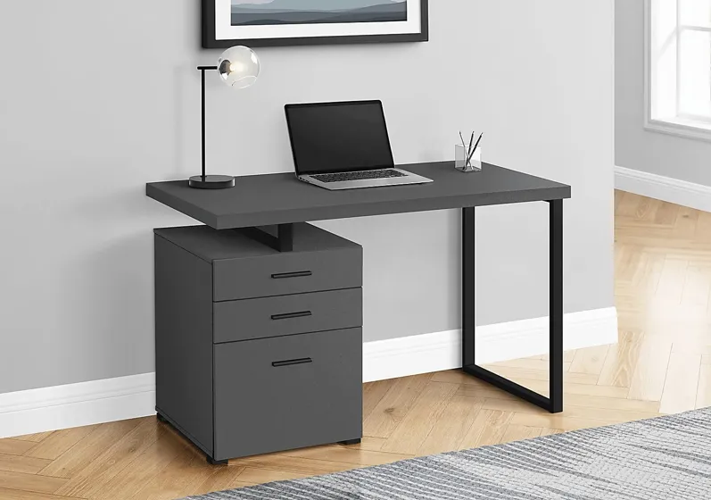 Calavetti Gray Desk