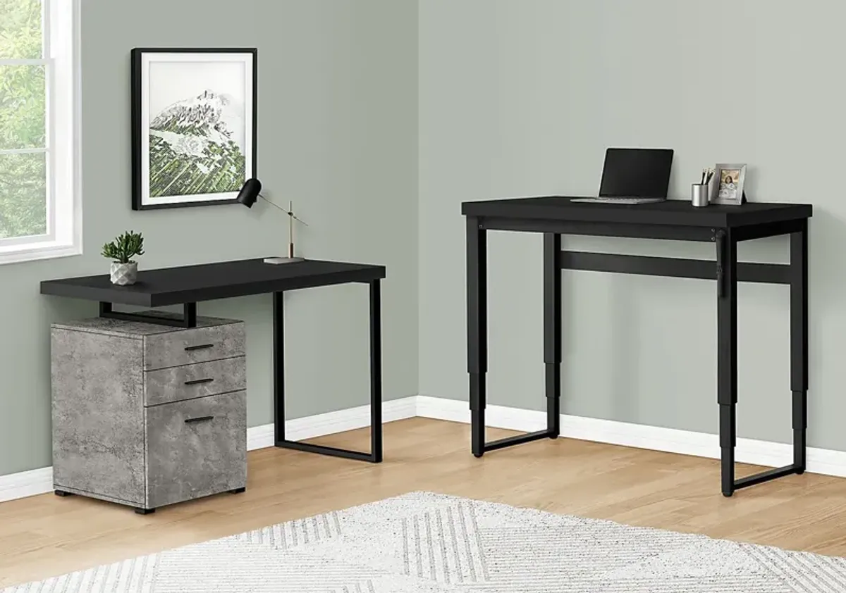 Benbow Black Desk