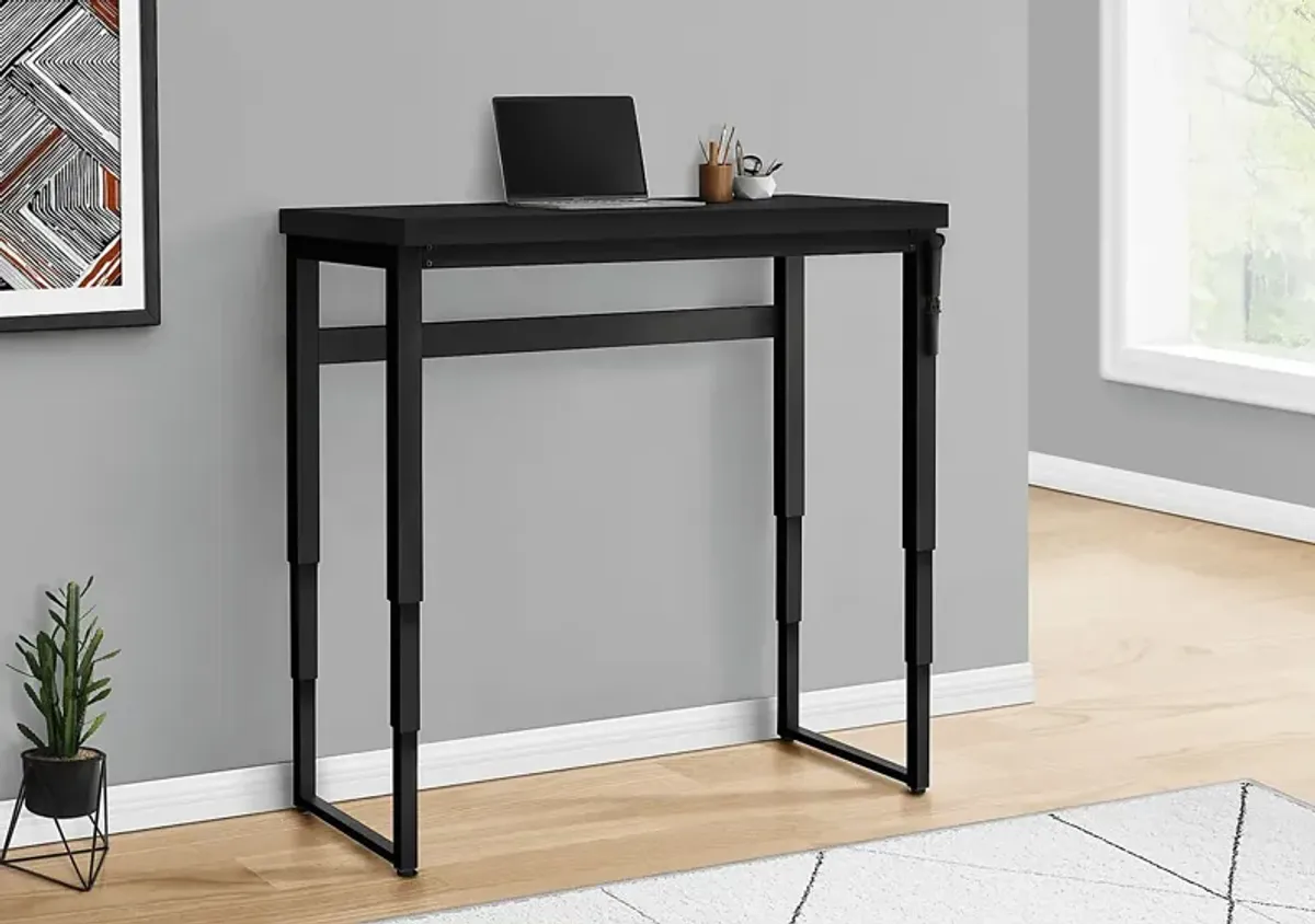 Benbow Black Desk