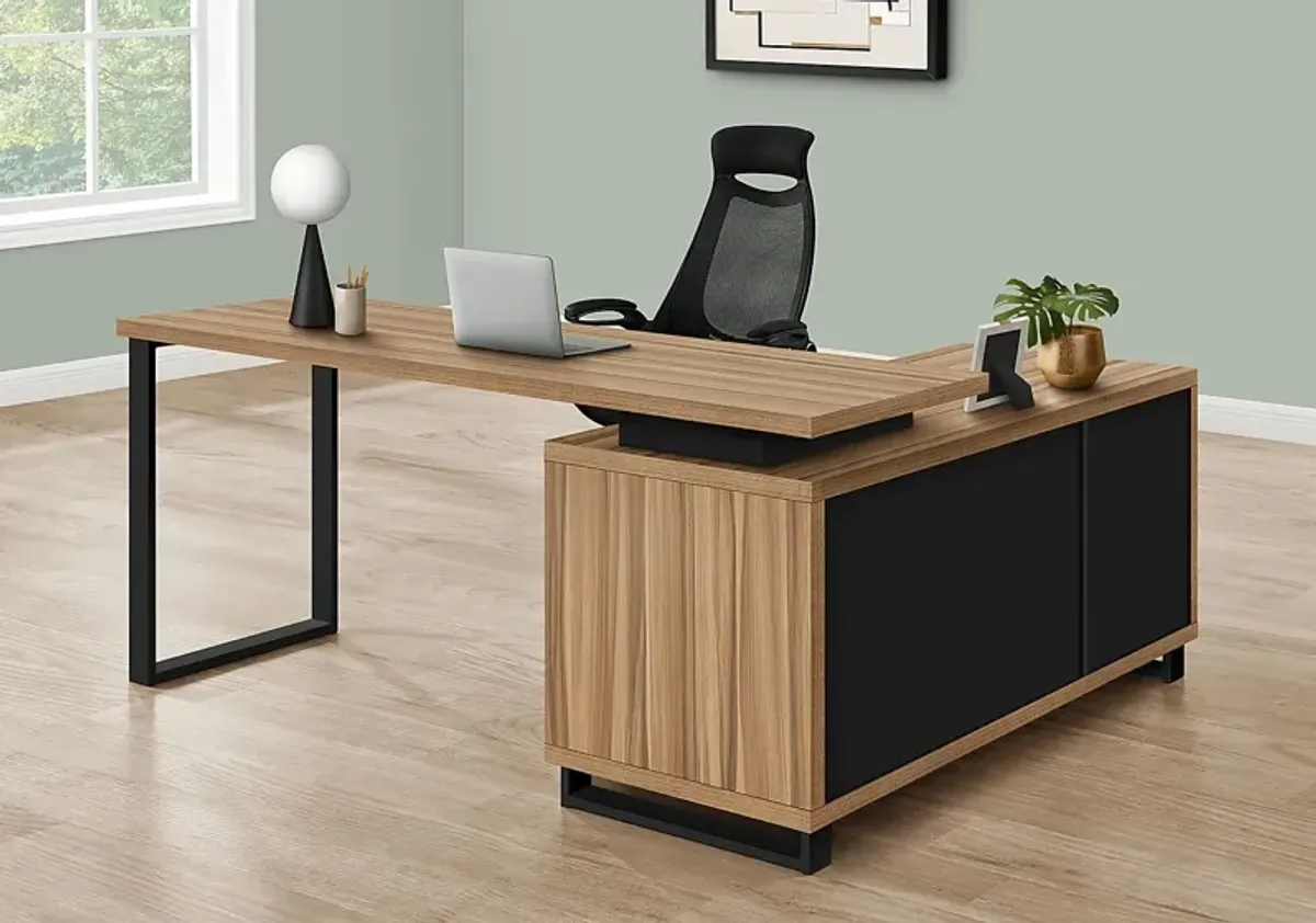 Winfair Brown Desk