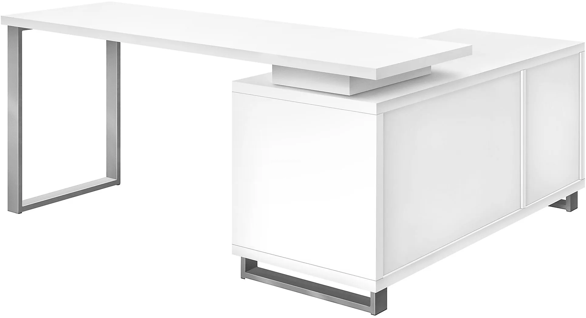 Winfair White Desk