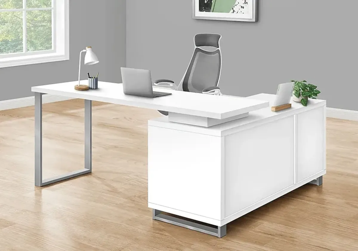 Winfair White Desk