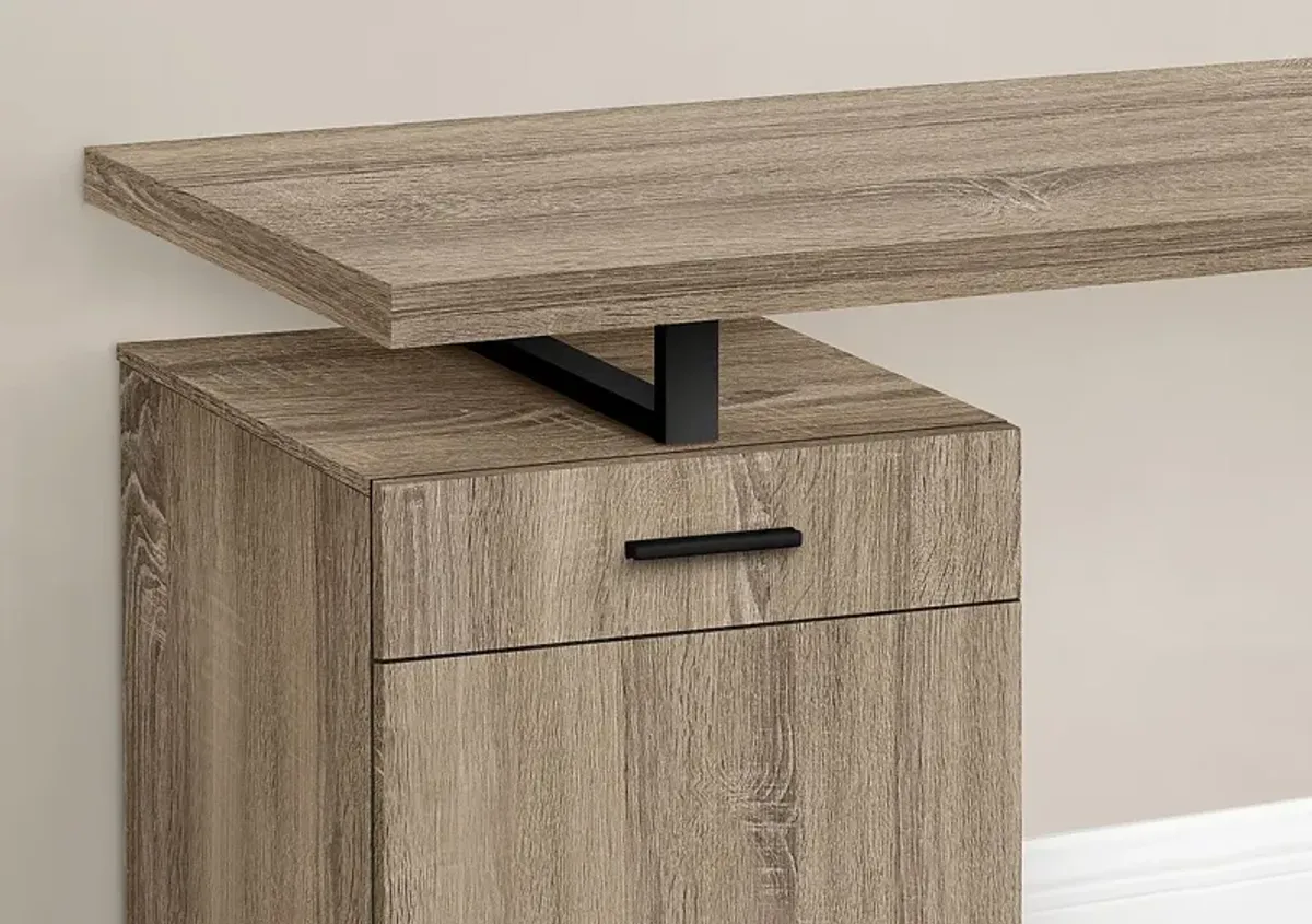 Washita Taupe Desk