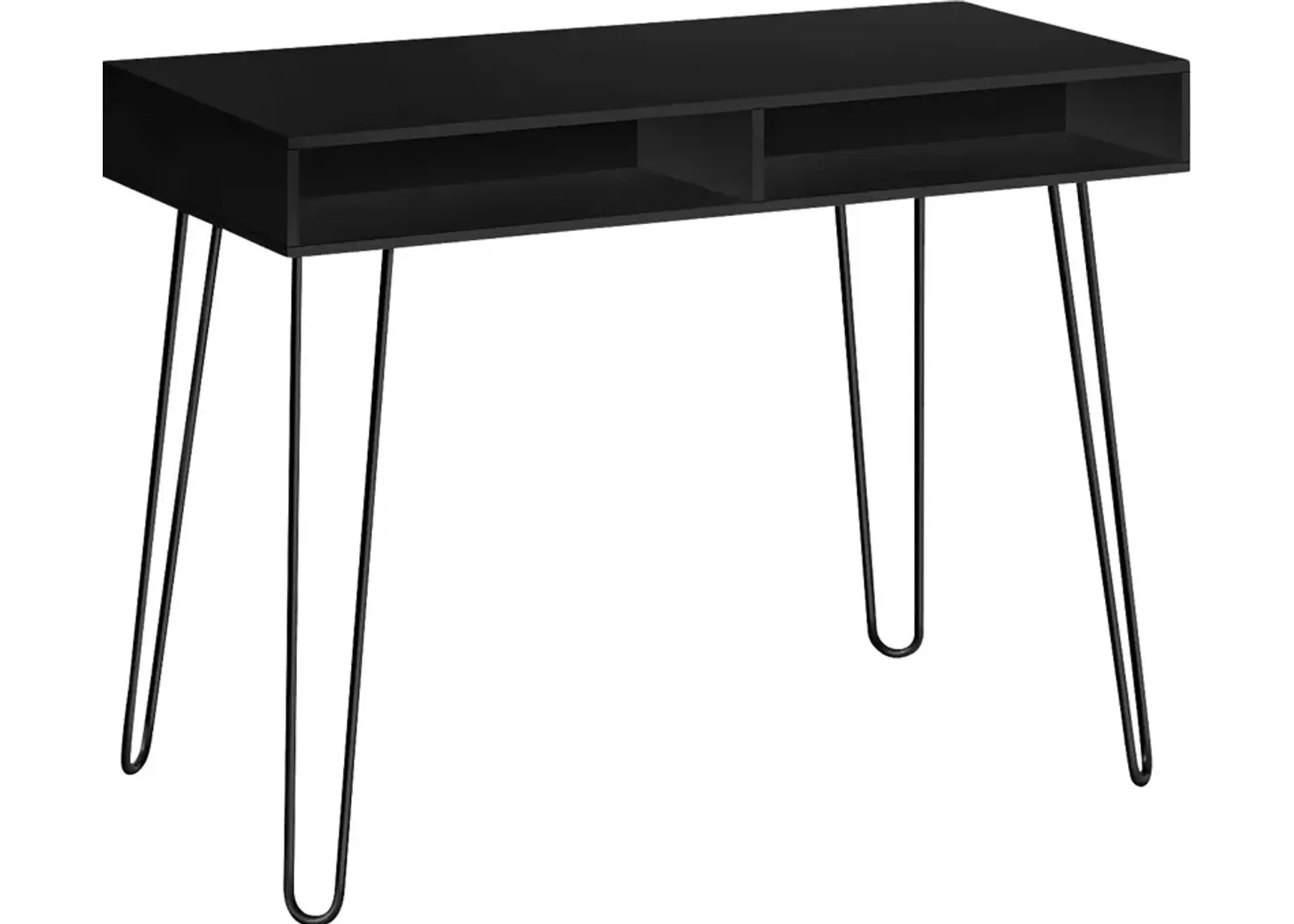 Waterpine Black Desk