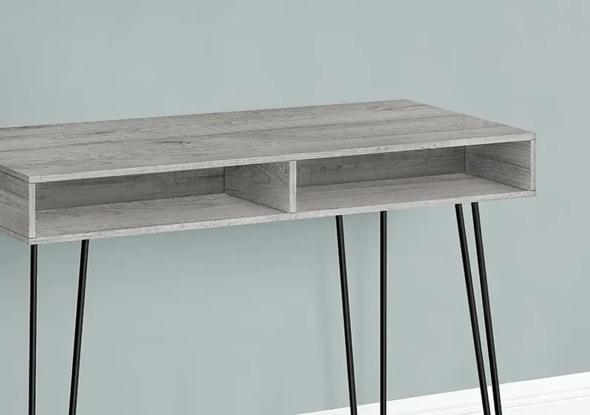 Waterpine Gray Desk