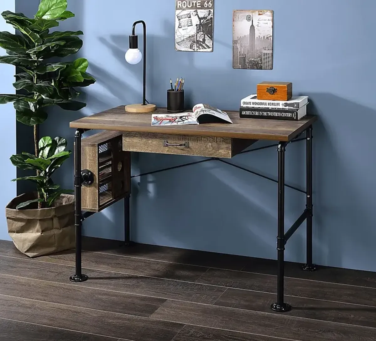 Gande Brown Desk