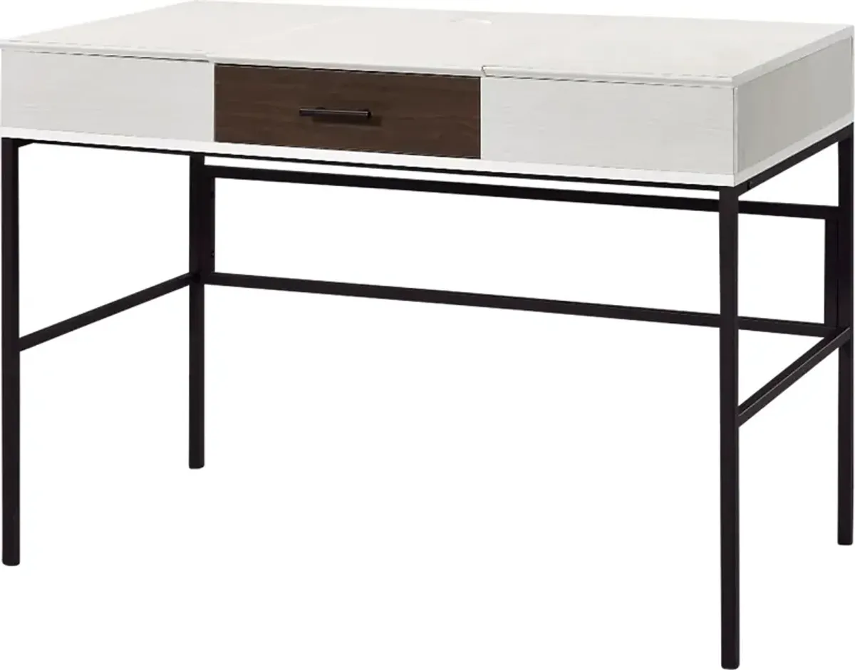 Versany White Desk