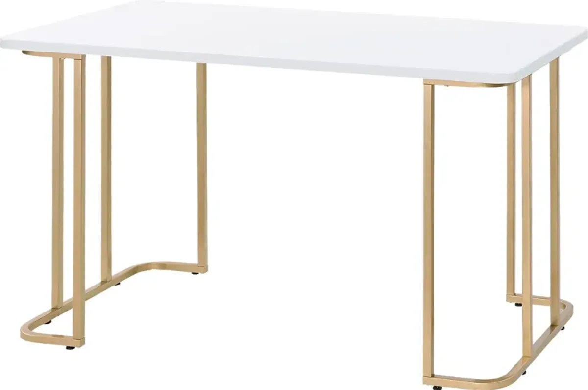 Estille White Desk