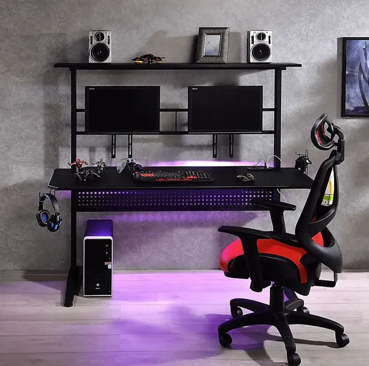 Ganzi Black Desk