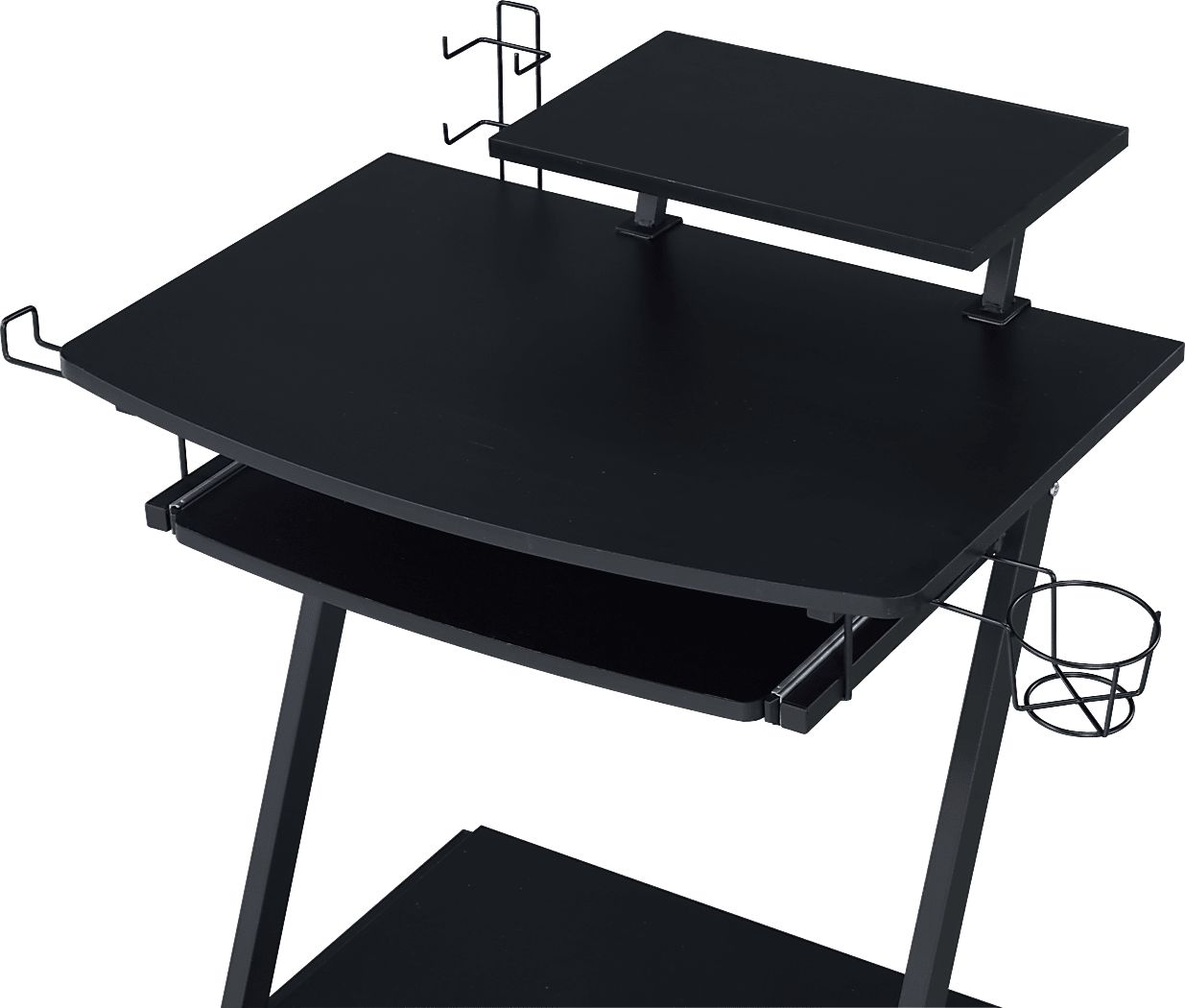 Mansy Black Computer Desk