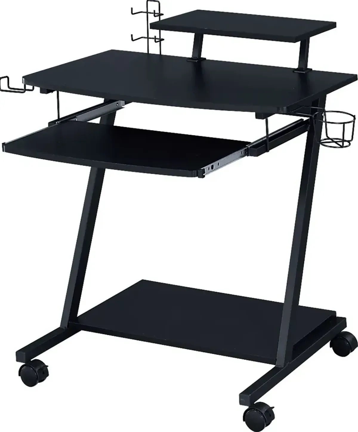 Mansy Black Computer Desk