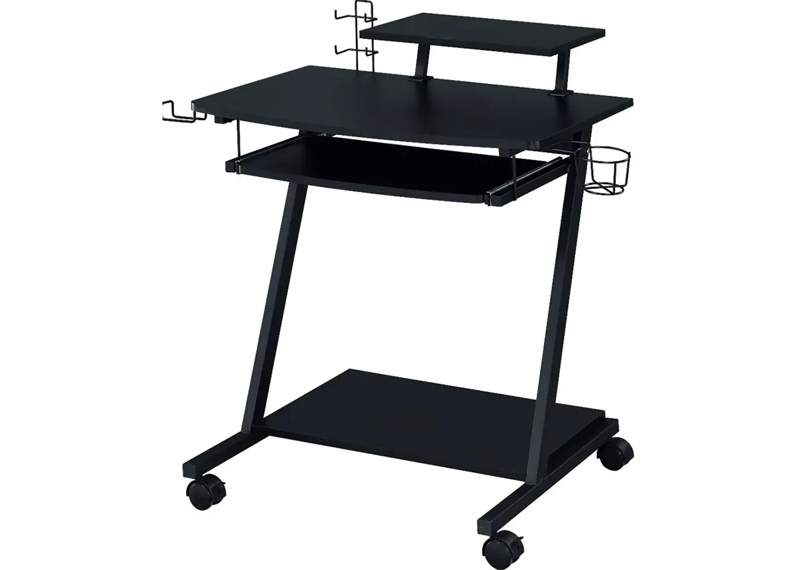 Mansy Black Computer Desk