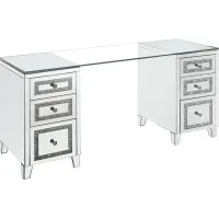 Belquin Silver Desk