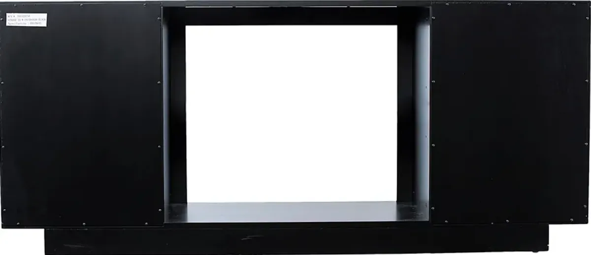 Cannonwolde IV Black 60 in. Console, With Touch Panel Electric Fireplace