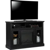 Westral Black 47 in. Console with Electric Fireplace